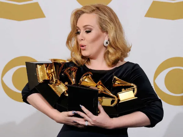 Adele Most grammy awards win in single night