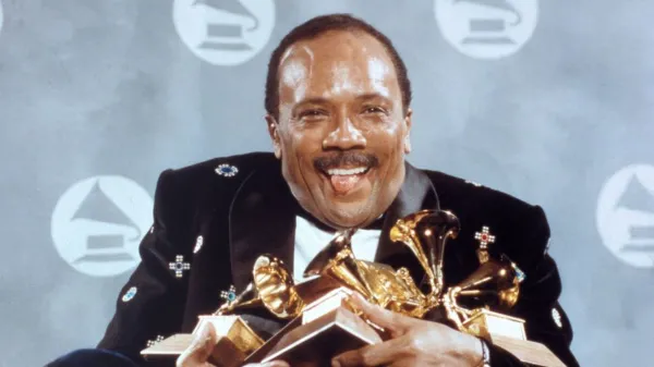 Quincy Jones Most grammy awards win in single night