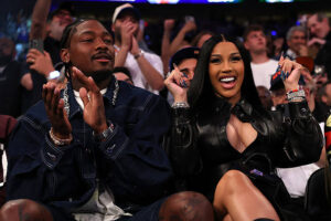 Cardi B and Steffon Diggs