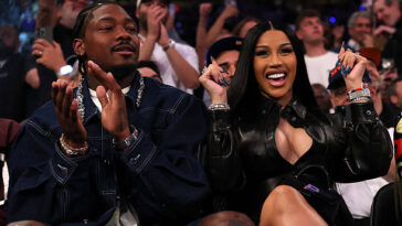 Cardi B and Steffon Diggs